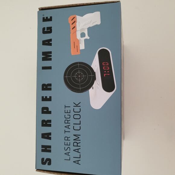 New Sharper Image laser target alarm clock - Picture 3 of 3